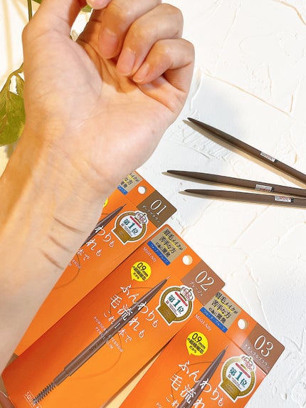 パウダリーアイブロウペンシル スリム/ミゼルエディ/アイブロウペンシルを使ったクチコミ(7枚目)