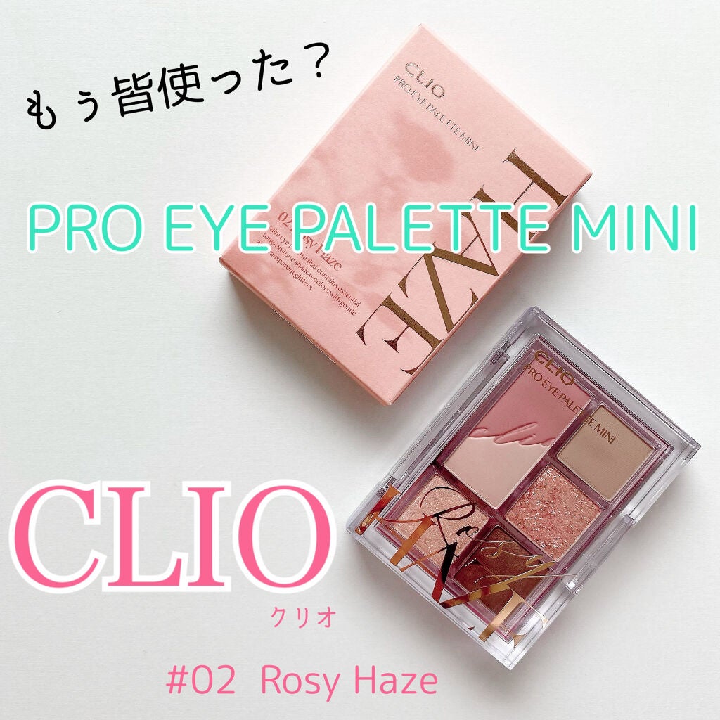 プロ アイパレット ミニ/CLIO/アイシャドウパレットを使ったクチコミ(1枚目)