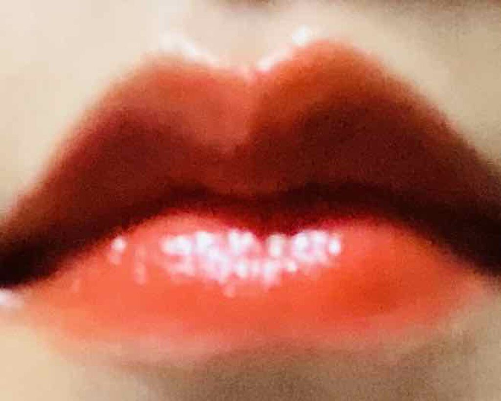 ミニウォータリールージュ/Fujiko/口紅を使ったクチコミ(3枚目)