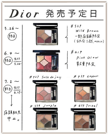 【旧】サンク クルール クチュール/Dior/アイシャドウパレットを使ったクチコミ(8枚目)