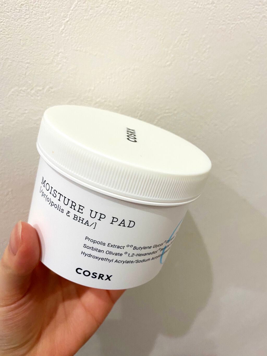 ワンステップモイスチャーアップパッド/COSRX/トナーパッドを使ったクチコミ(1枚目)