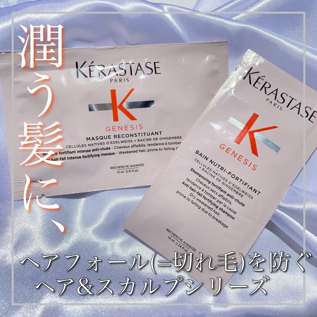 GN バン ニュートリ フォーティファイ/ケラスターゼ/頭皮ケアを使ったクチコミ（1枚目）