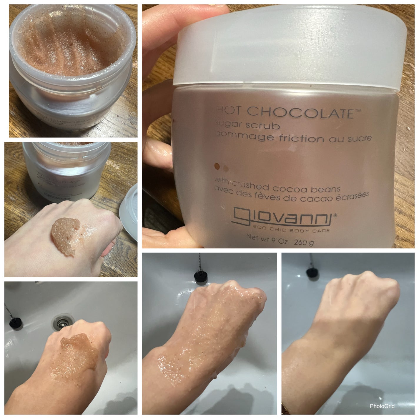 ジョヴァンニ シュガー ボディスクラブ ホットチョコレート/giovanni/ボディスクラブを使ったクチコミ(1枚目)