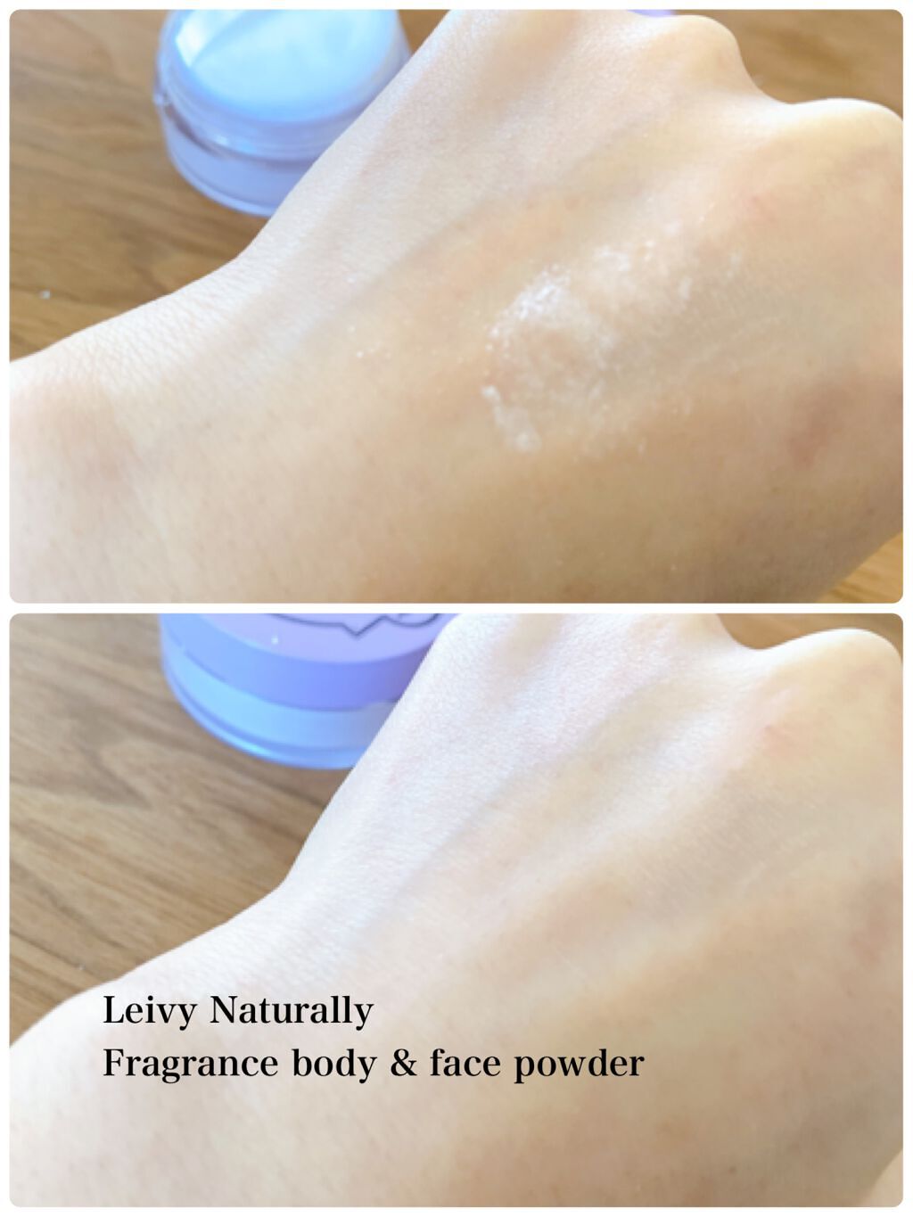 フレグランス ボディ&フェイスパウダー ラベンダー/Leivy/ルースパウダーを使ったクチコミ(5枚目)