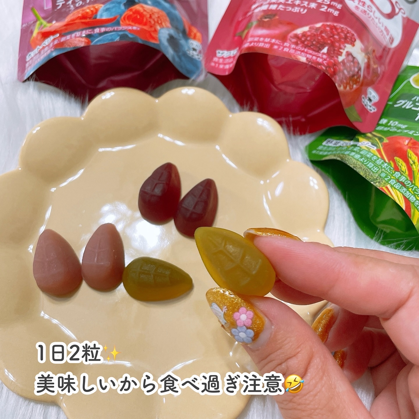 UHAグミサプリ大豆イソフラボン/UHA味覚糖/食品を使ったクチコミ（3枚目）