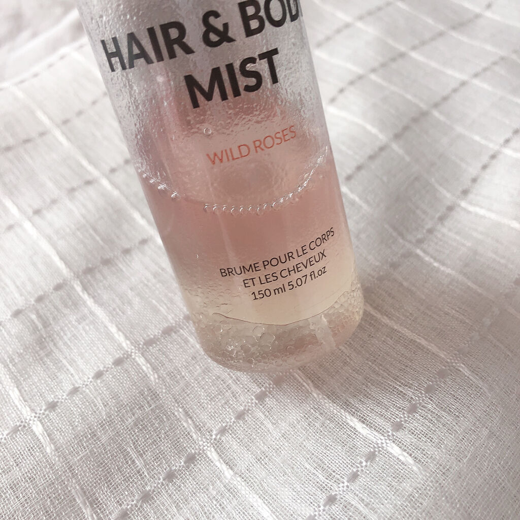 ローズ ヘア&ボディミスト/Laline/ヘアミストを使ったクチコミ（3枚目）