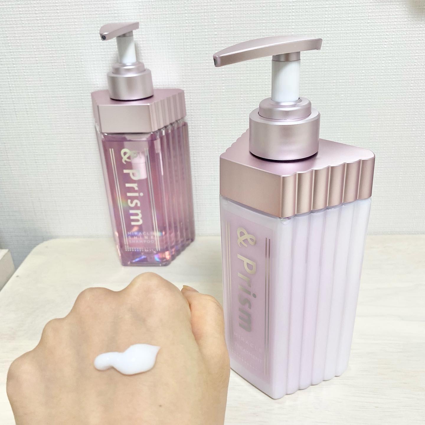 ミラクル シャイン シャンプー/ヘアトリートメント/&Prism/市販シャンプーを使ったクチコミ（3枚目）