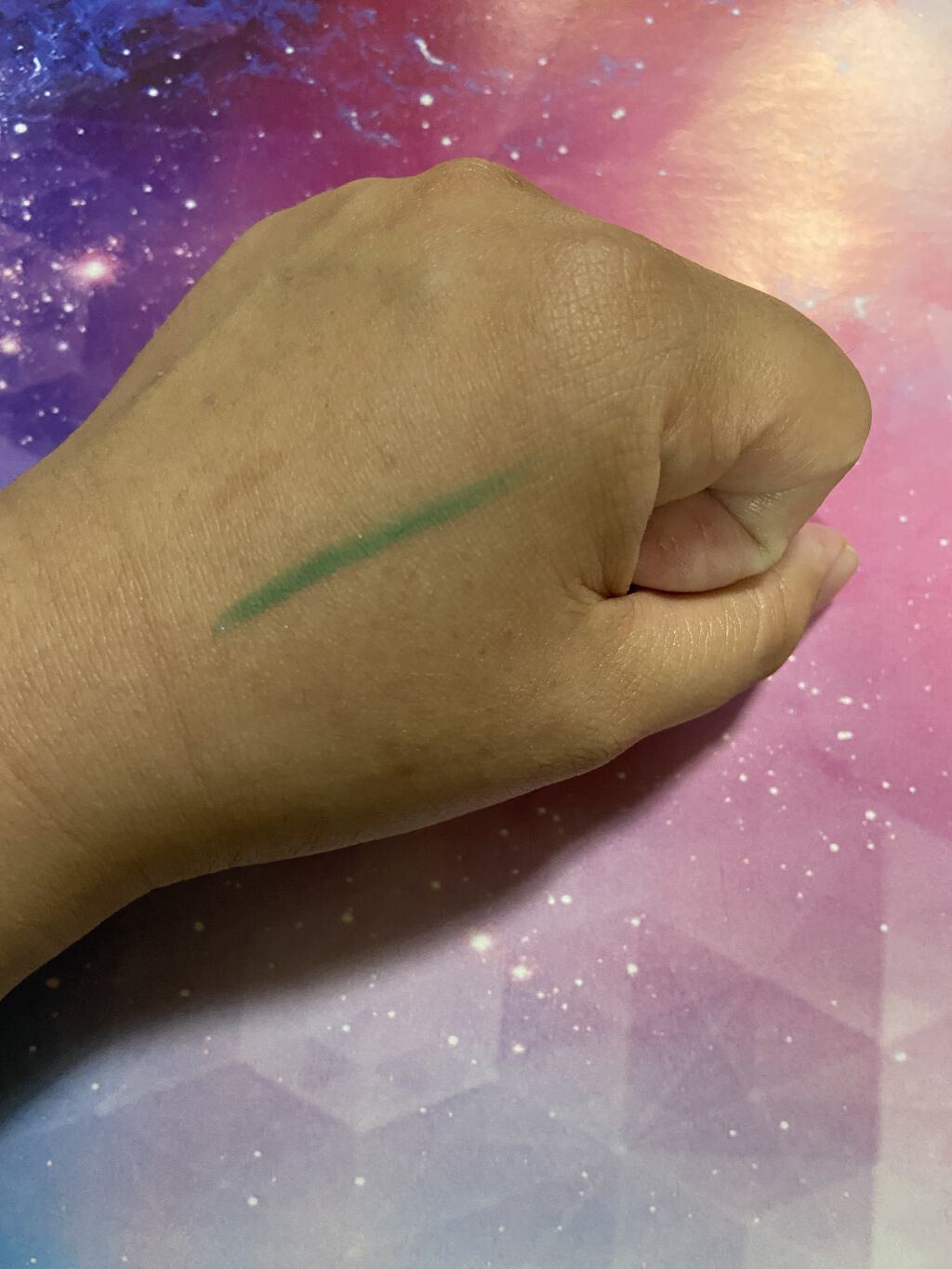 スプラッシュカラーアイズ/RMK/スティックアイシャドウを使ったクチコミ（3枚目）