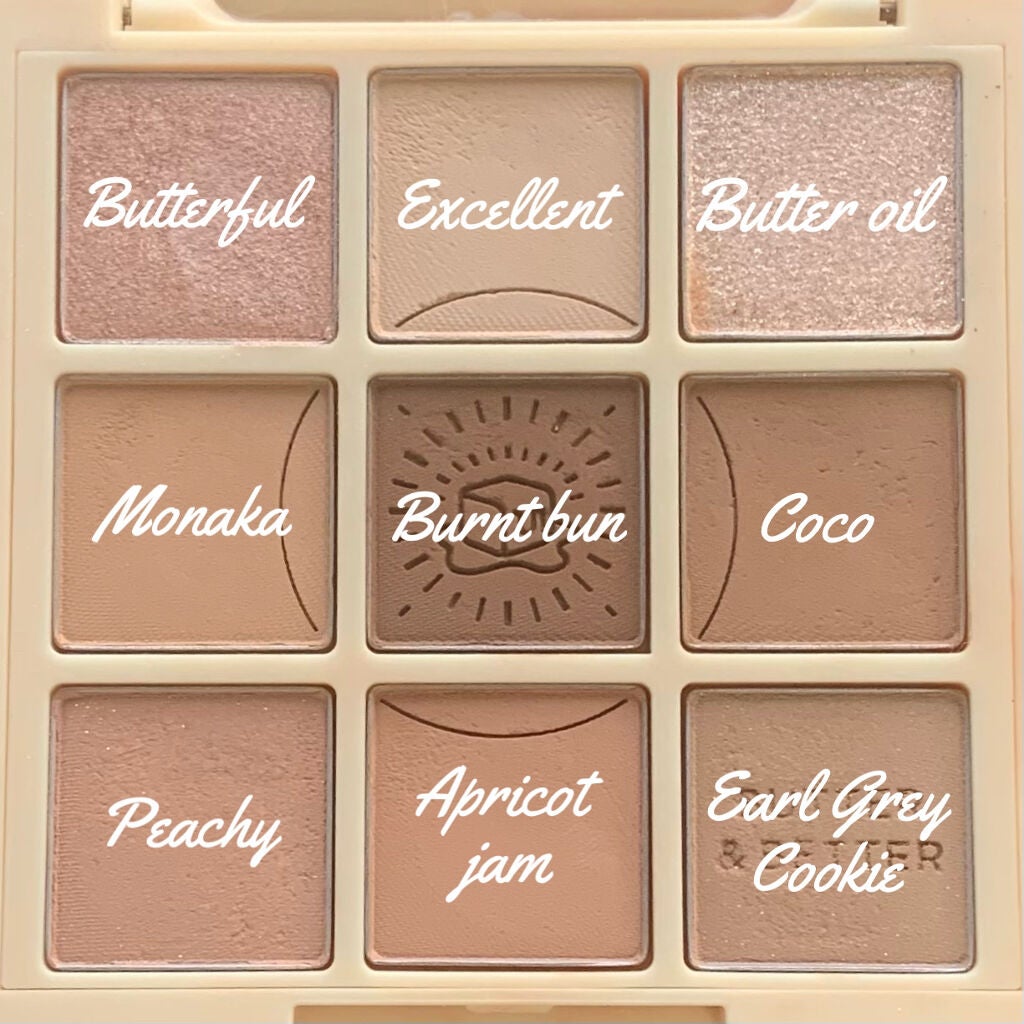 マイフェイブムードアイパレット 9カラー/HOLIKA HOLIKA/アイシャドウパレットを使ったクチコミ(3枚目)