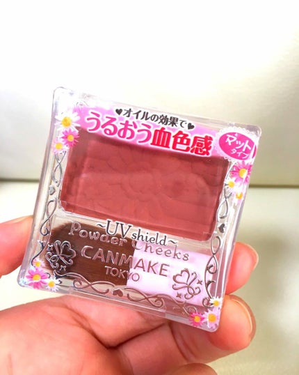 【旧品】パウダーチークス/キャンメイク/パウダーチークを使ったクチコミ(1枚目)
