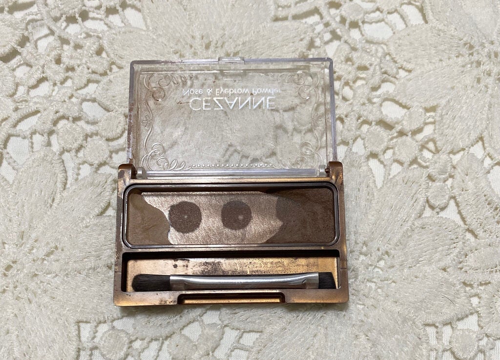 ノーズ&アイブロウパウダー/CEZANNE/パウダーアイブロウを使ったクチコミ(1枚目)