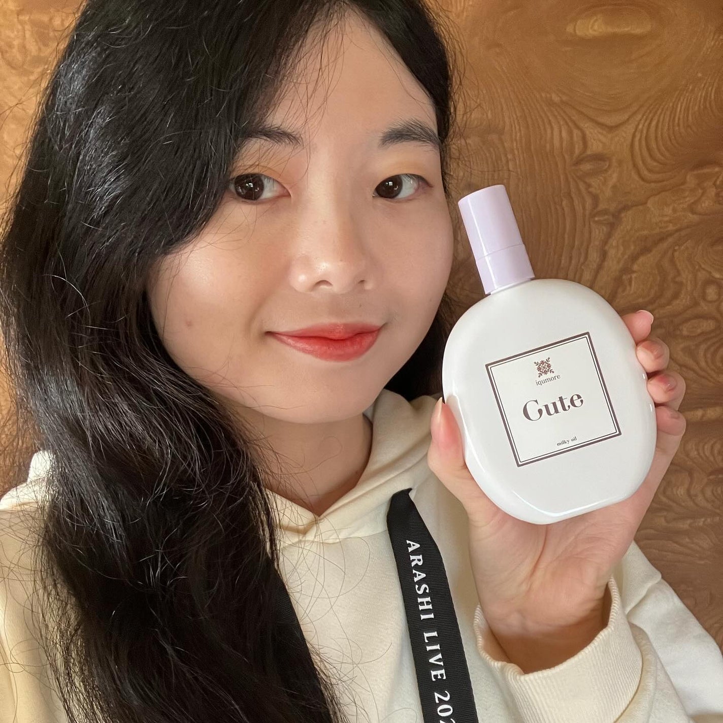 イクモアキュートミルキィオイル/iqumore/ヘアオイルを使ったクチコミ(1枚目)