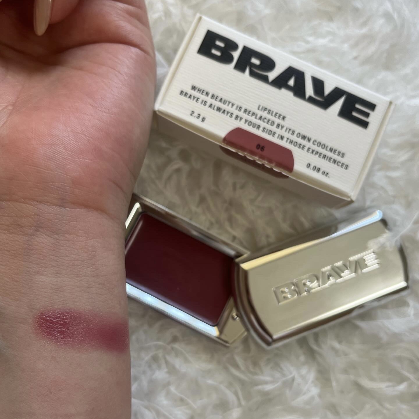 BRAYE LIPSLEEK/BRAYE/口紅を使ったクチコミ（2枚目）