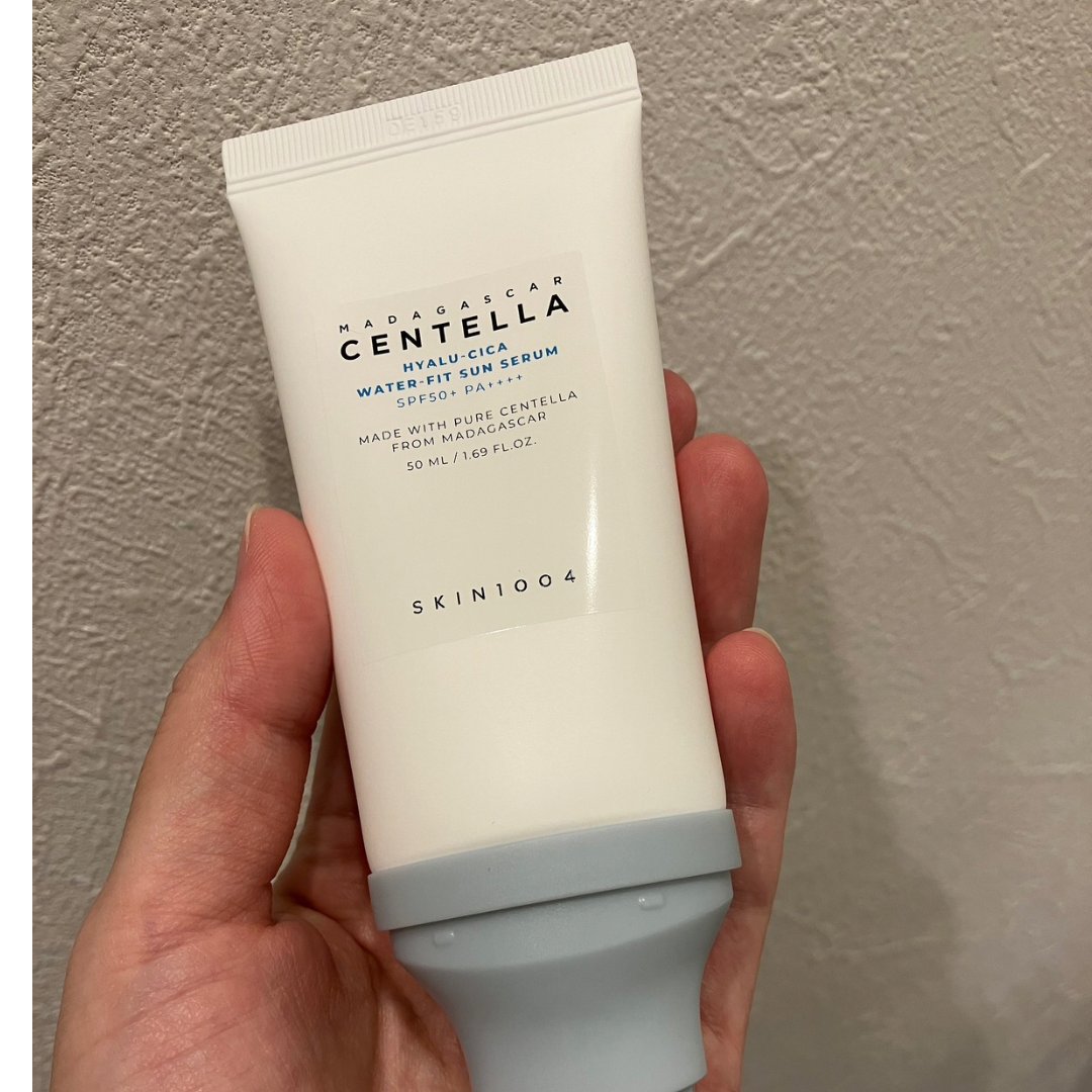 ヒアルーシカ ウォーターフィット サンセラム/SKIN1004/日焼け止めローションを使ったクチコミ（1枚目）