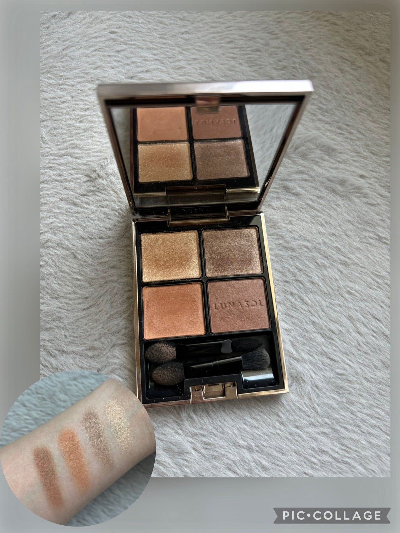 アイカラーレーション/LUNASOL/アイシャドウパレットを使ったクチコミ(1枚目)
