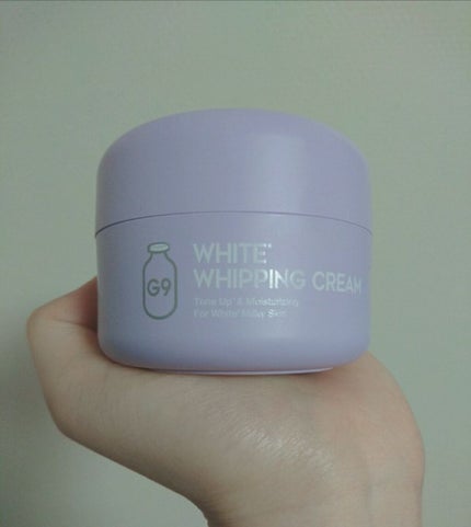 WHITE WHIPPING CREAM(ウユクリーム)/G9SKIN/化粧下地を使ったクチコミ(1枚目)