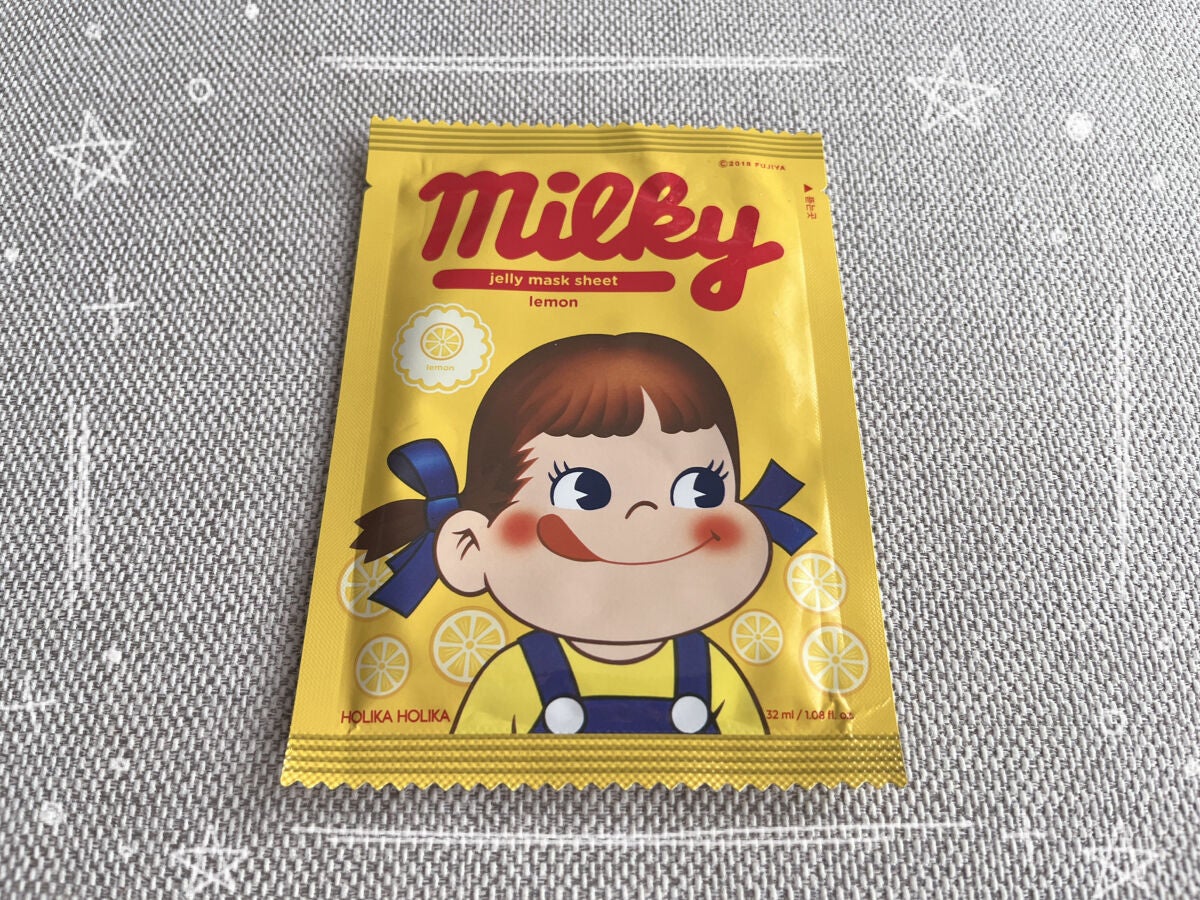 スウィートペコエディション ピュアエッセンスゼリーマスクシート/HOLIKA HOLIKA/シートマスク・パックを使ったクチコミ(1枚目)