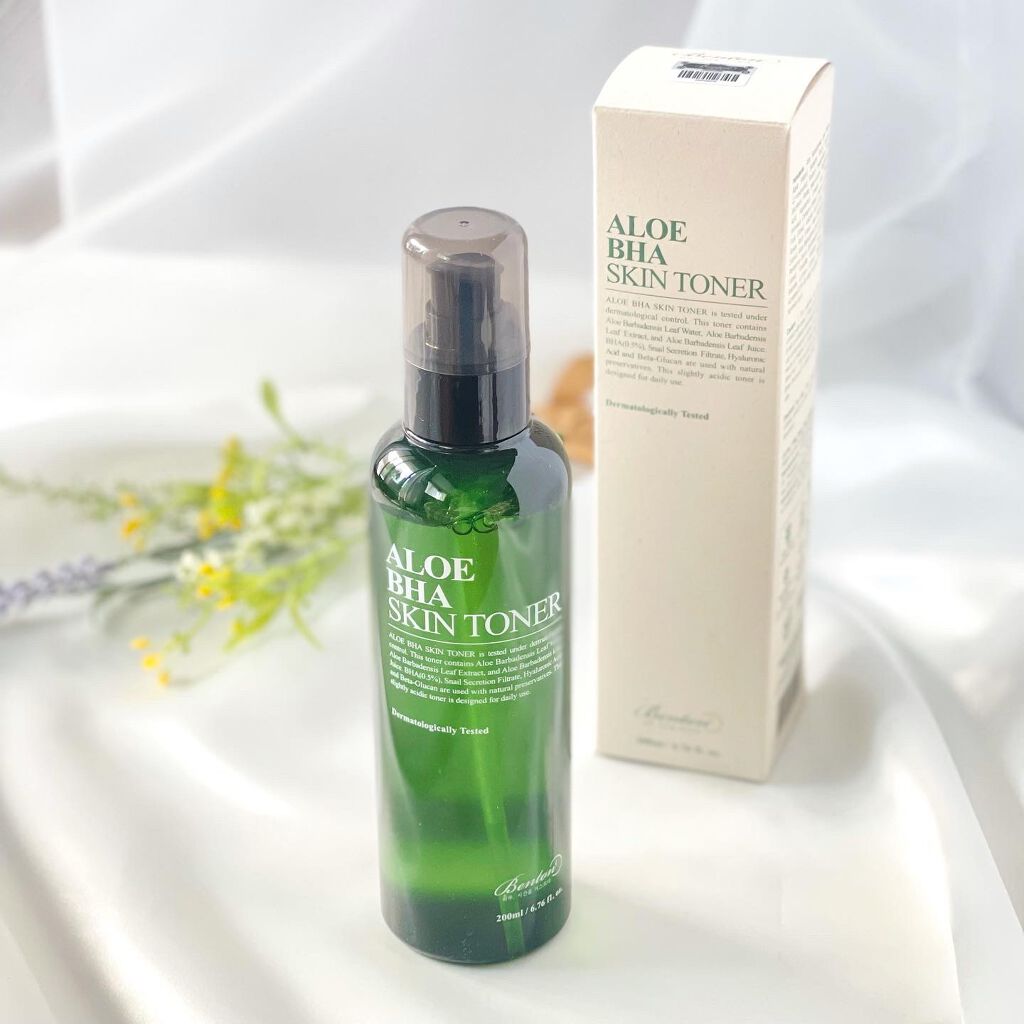 アロエBHAトナー, 200ml/BENTON/化粧水を使ったクチコミ（1枚目）