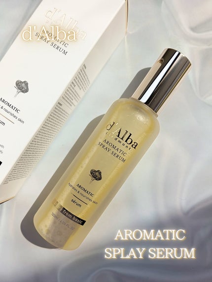 ダルバ ホワイトトリュフファーストスプレーセラム/ダルバ/ミスト状化粧水を使ったクチコミ(1枚目)