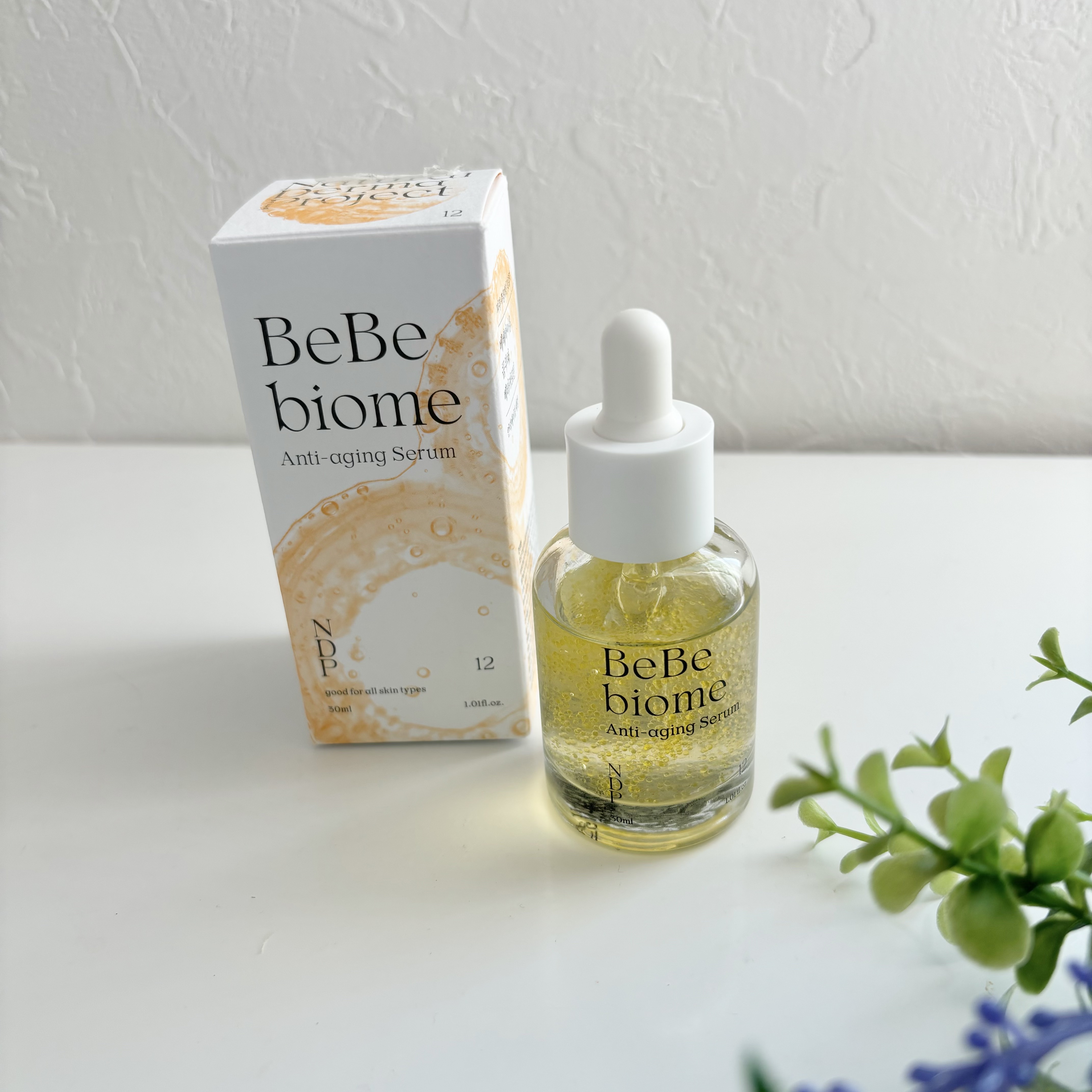 ベベバイオームアンチエイジングセラム/NATURAL DERMA PROJECT/美容液を使ったクチコミ（1枚目）