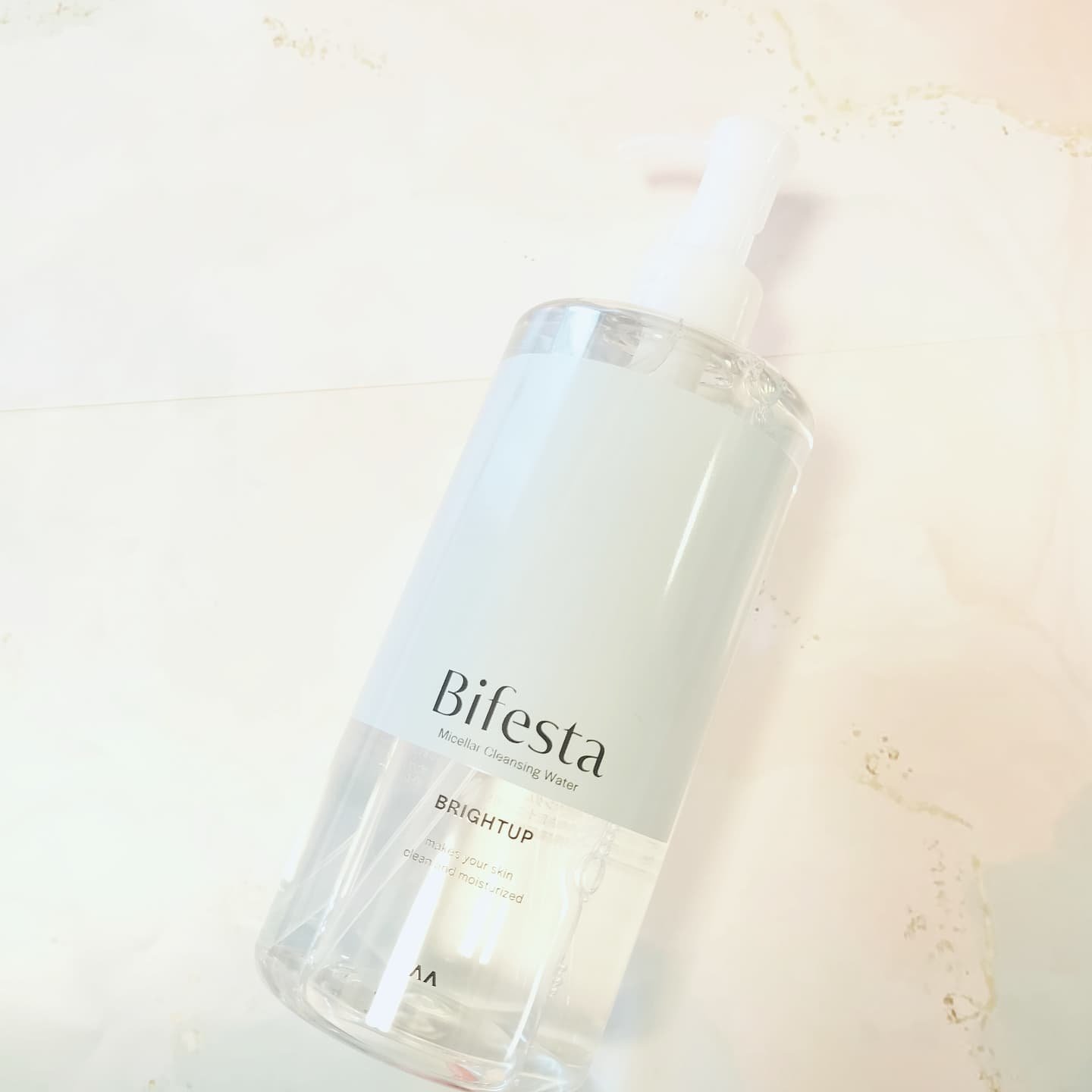 ミセラークレンジングウォーター ブライトアップ/ビフェスタ/クレンジングウォーターを使ったクチコミ（1枚目）