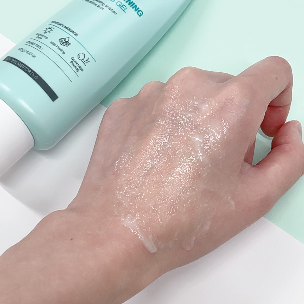 グリーンマイルドアップサンプラス/Dr.G/日焼け止めクリームを使ったクチコミ（3枚目）