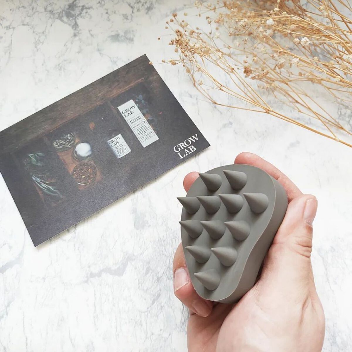 スカルプブラシ/GROW LAB/スカルプブラシを使ったクチコミ（1枚目）