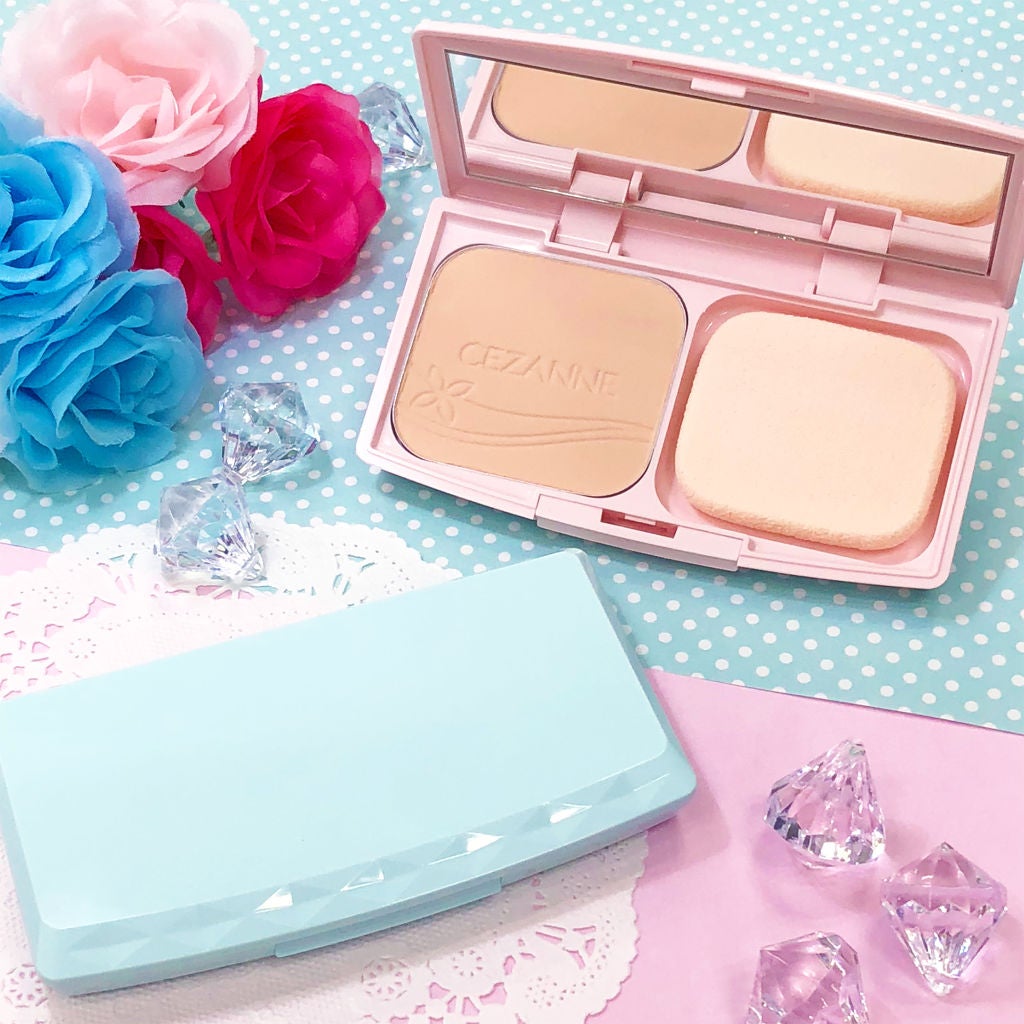 UVファンデーション EXプラス/CEZANNE/パウダーファンデーションを使ったクチコミ(1枚目)