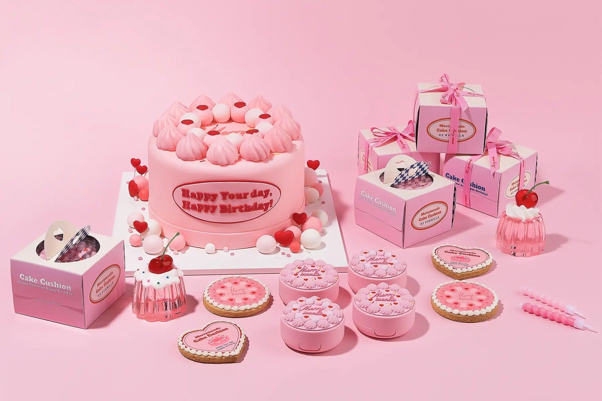 「Merry monde(メリーモンド)」が日本市場本格進出！ケーキ型のクッションファンデ＆ミルクを混ぜたようなカラーのティントが発売！のサムネイル