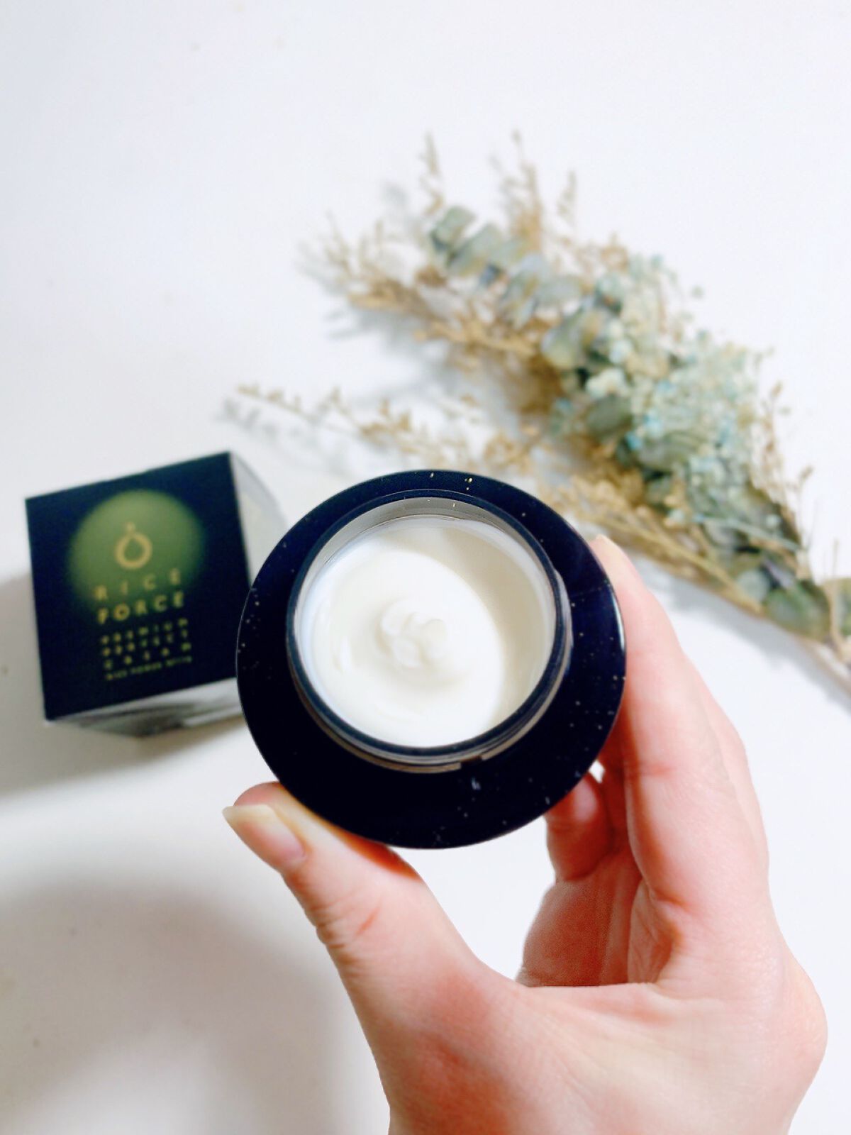 プレミアムパーフェクトクリーム/ライスフォース/フェイスクリームを使ったクチコミ（3枚目）