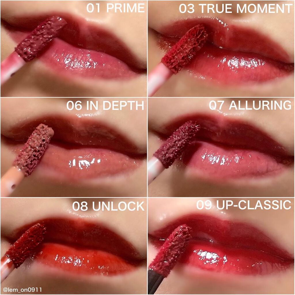 ムードインハンサーリキッドグロウ 09 アップクラシック/hince/口紅を使ったクチコミ（2枚目）