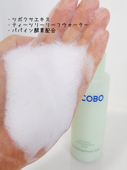 シカカーミングパウダーウォッシュ/TOCOBO/洗顔パウダーを使ったクチコミ(3枚目)