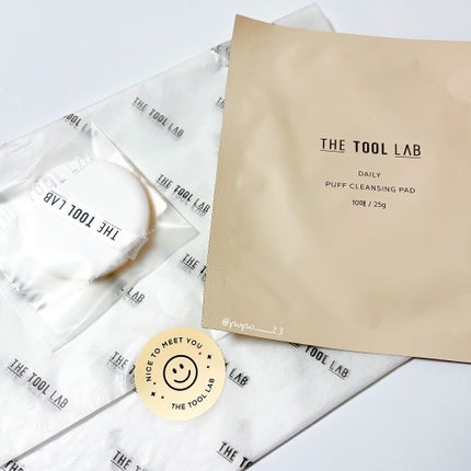 デイリー パフ クレンジング パッド/THE TOOL LAB/その他化粧小物を使ったクチコミ(1枚目)