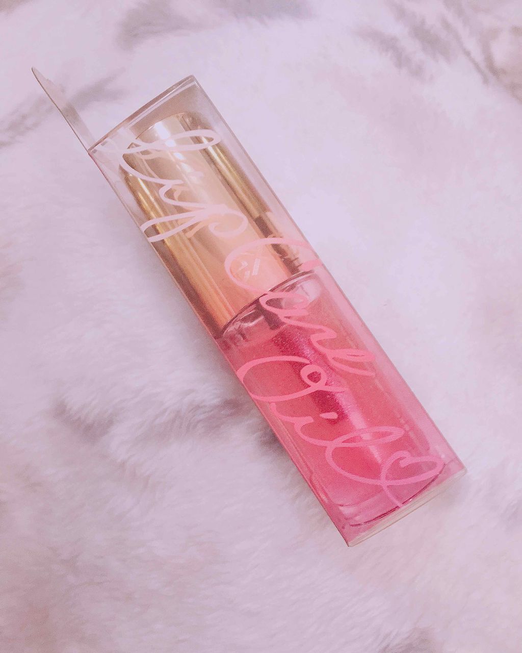 リップケアオイル/excel/リップグロスを使ったクチコミ(2枚目)