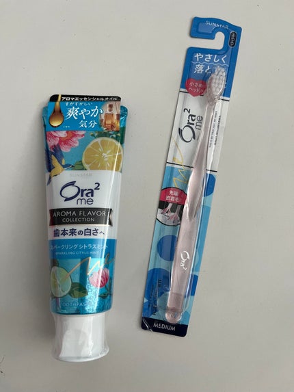 S on LIPS 「オーラツー スパークリング シトラスミントステインオフして歯🦷..」(1枚目)