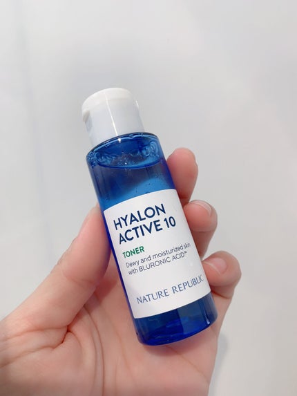 ネイチャーリパブリック ヒアルロンアクティブ10トナーのクチコミ「⭐️ネイチャーリパブリック⭐️
ヒアルロンアクティブ10トナー
前に購入していたネイ.....」(2枚目)