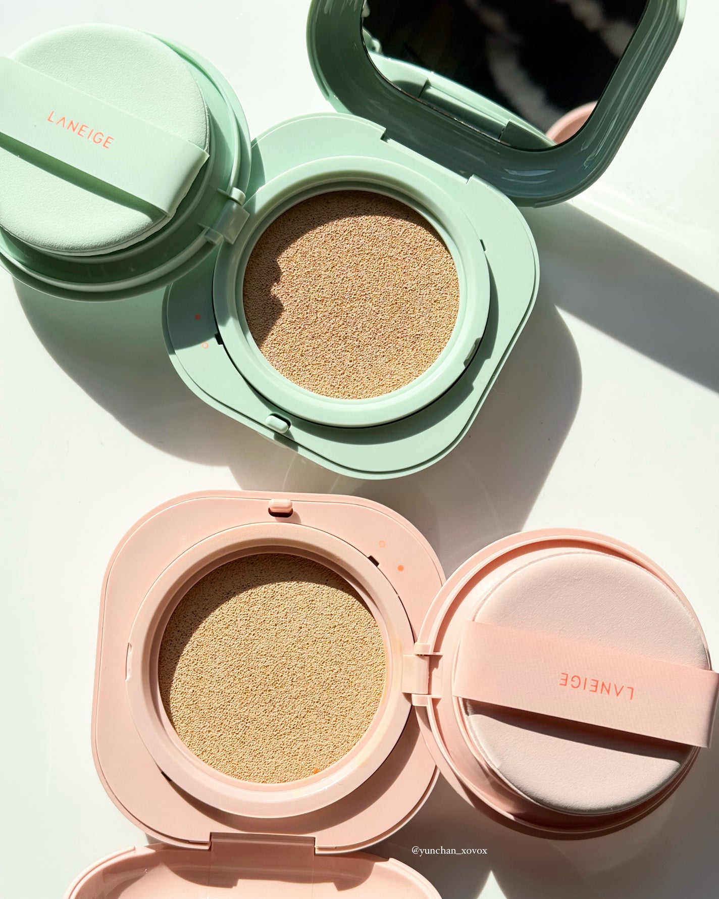 ネオクッション グロウ/LANEIGE/クッションファンデーションを使ったクチコミ(3枚目)