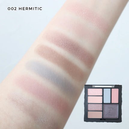 アンボイスドアイシャドウパレット/ArteSinsa/アイシャドウパレットを使ったクチコミ(4枚目)