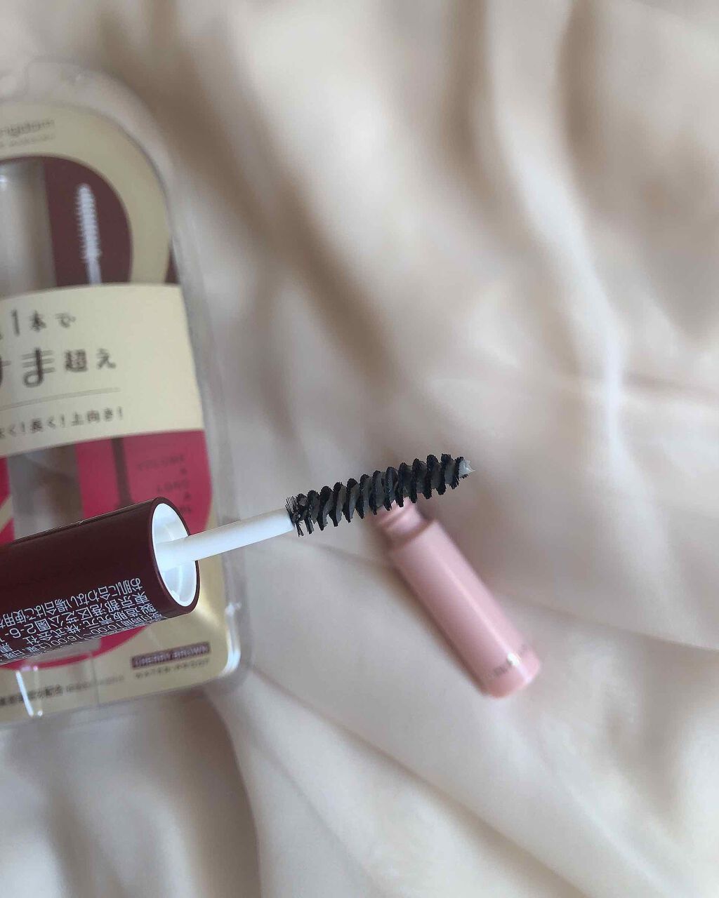 ツーステップマスカラWP チェリーブラウン/キングダム/マスカラを使ったクチコミ（3枚目）