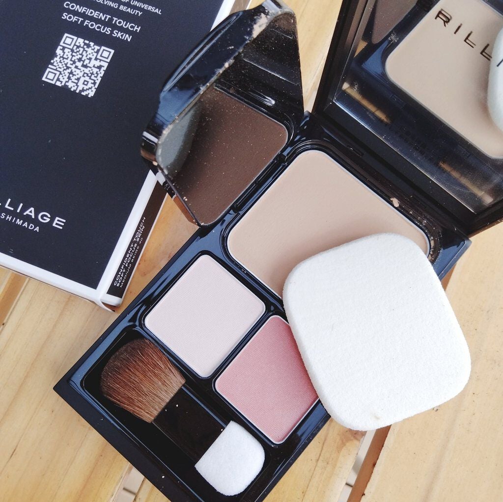 コンフィデントタッチ ソフトフォーカススキン/ブリリアージュ/パウダーファンデーションを使ったクチコミ(3枚目)