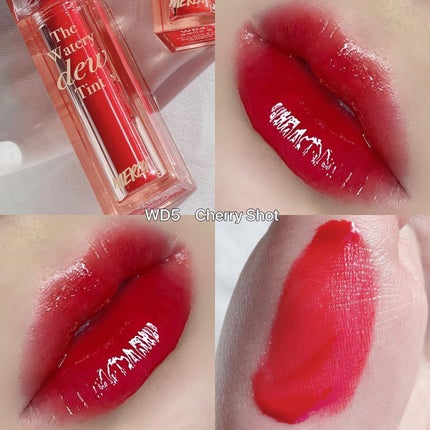 ザ ウォータリーデューティント/MERZY/リップティントを使ったクチコミ(7枚目)