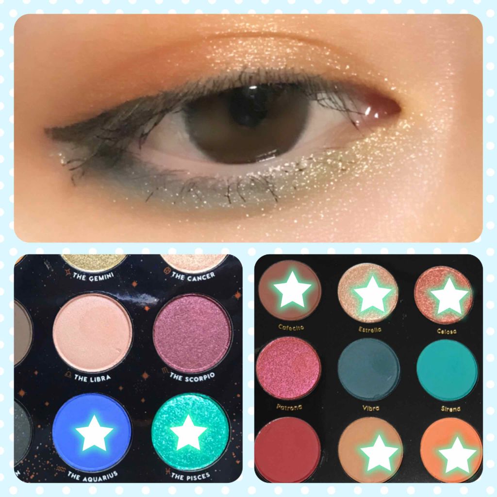 サルバジェ カラフル アイシャドウ パレット/ColourPop/アイシャドウパレットを使ったクチコミ（1枚目）