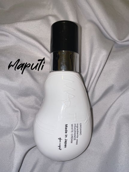 オーガニックフレグランスホワイトクリーム/MAPUTI/デリケートゾーンケアを使ったクチコミ(1枚目)