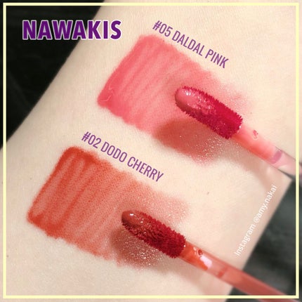 NAWAKIS MOISTY AURA TINT/NAWAKIS/口紅を使ったクチコミ(3枚目)