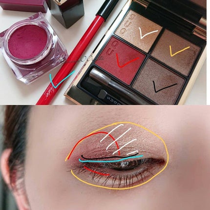 シグニチャー カラー アイズ/SUQQU/アイシャドウパレットを使ったクチコミ(4枚目)