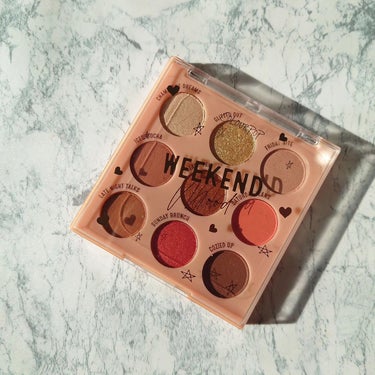 Weekend Mood/ColourPop/アイシャドウパレットを使ったクチコミ（1枚目）