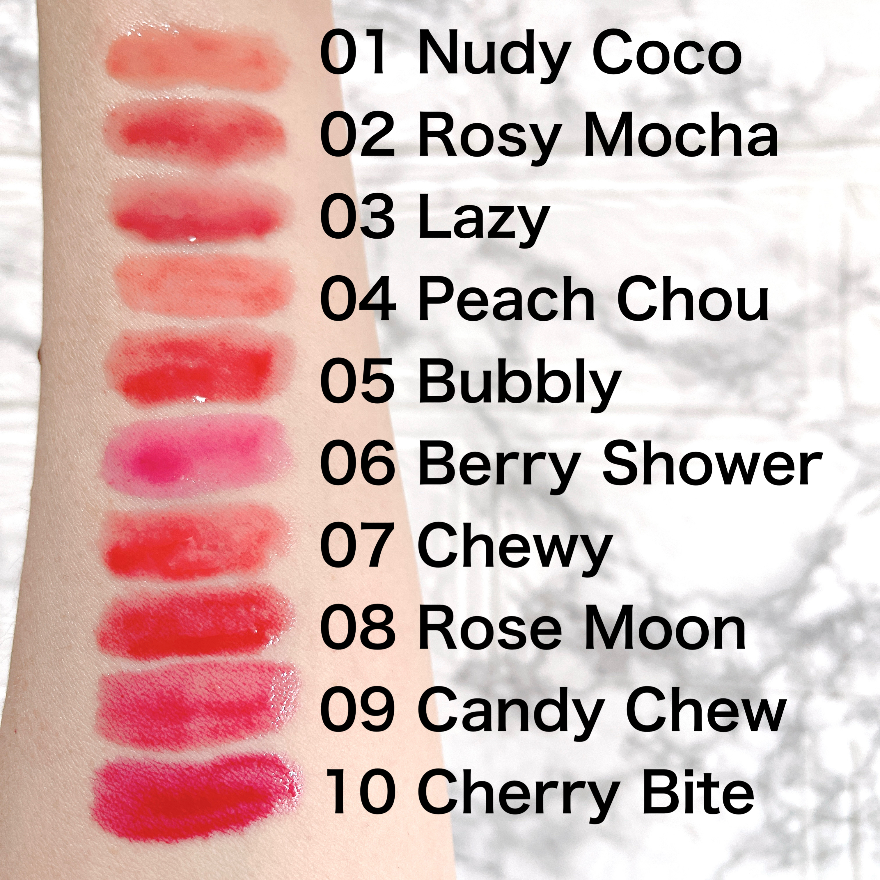 グレイズバウンシングティント/2aN/リップティントを使ったクチコミ（2枚目）