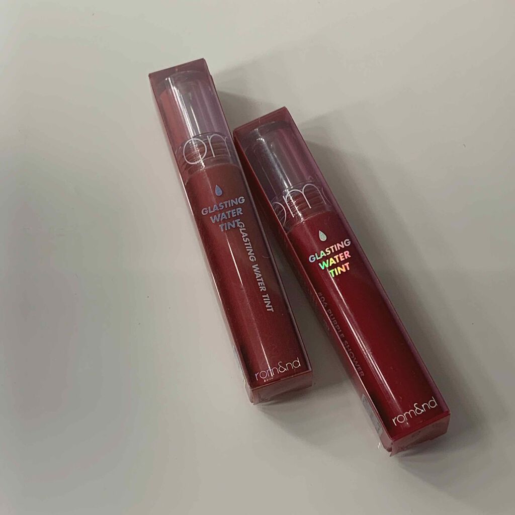 グラスティングウォーターティント/rom&nd/リップティントを使ったクチコミ（3枚目）