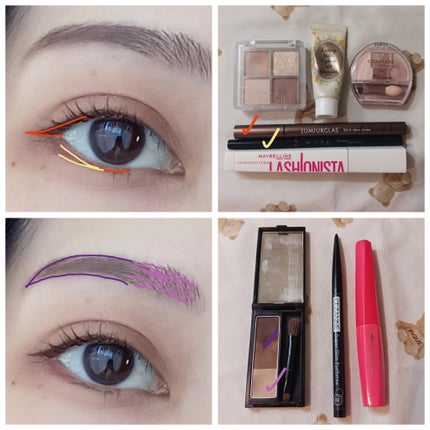 ケイト デザイニングアイブロウ3D/KATE/パウダーアイブロウを使ったクチコミ(5枚目)