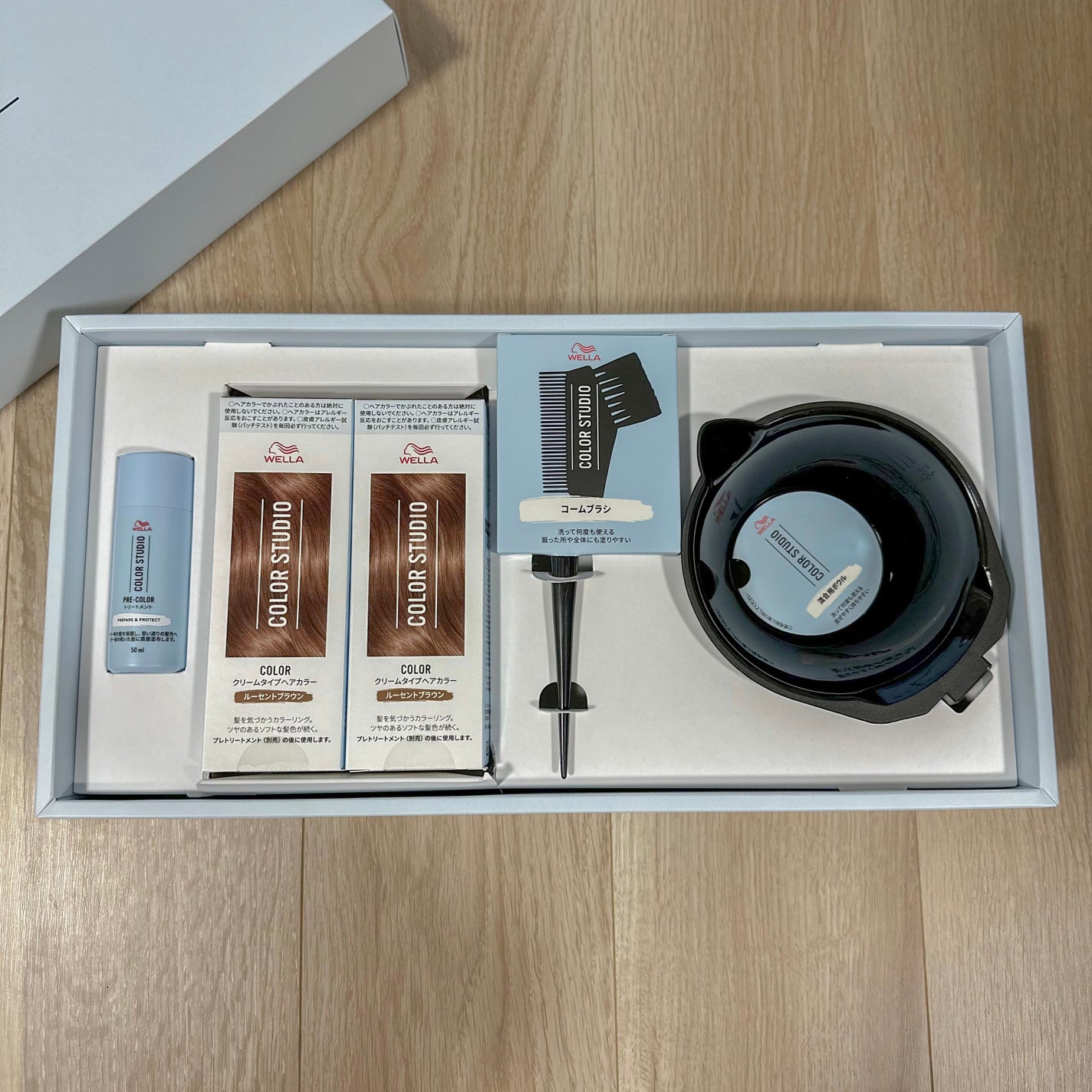 ウエラ カラースタジオ コームブラシ/ウエラ/ヘアコームを使ったクチコミ(3枚目)